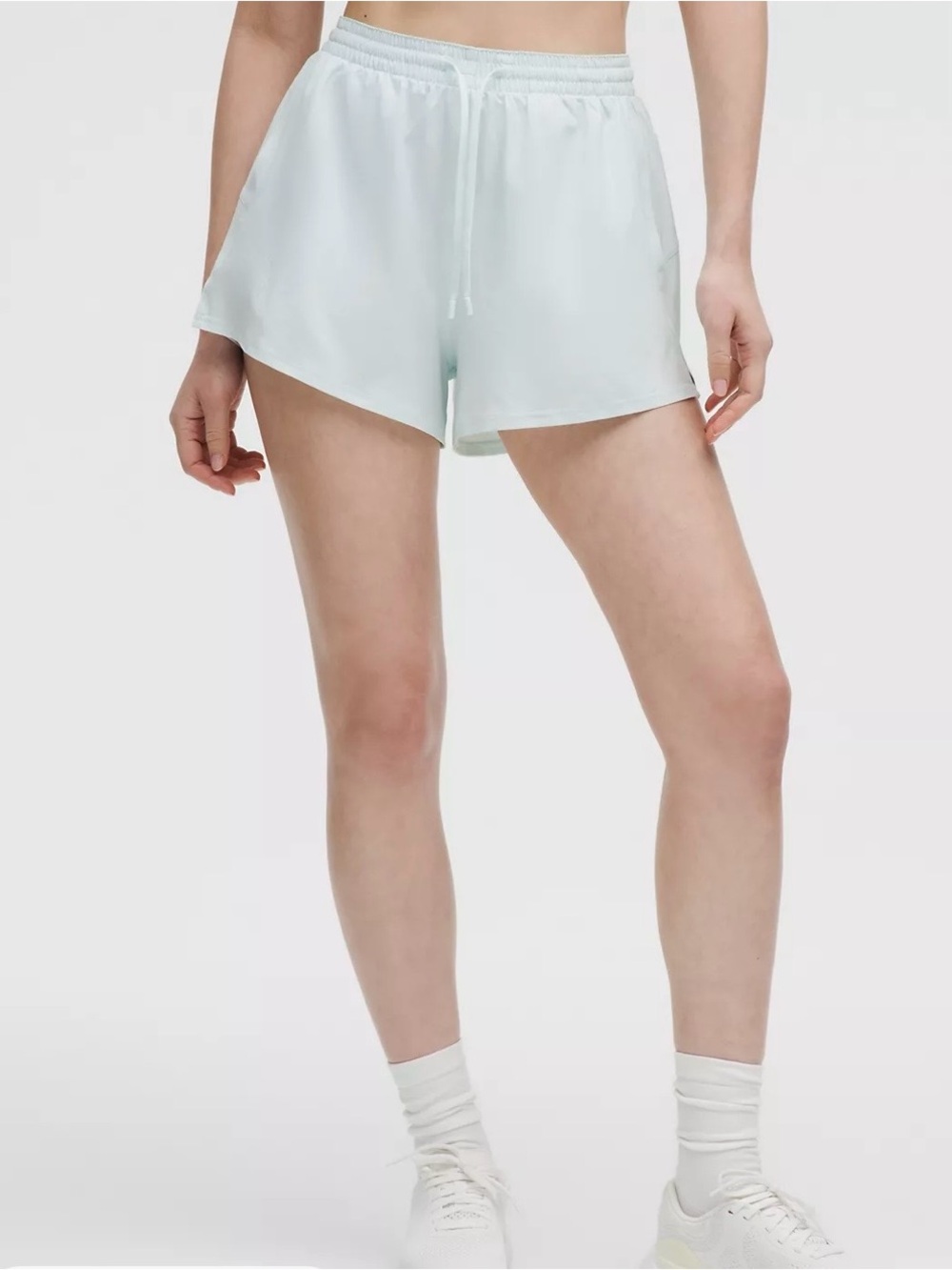Lululemon Pace Rival High-Rise Short 3” Mint Breeze Size 4 NWT Running Athletic